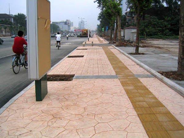透水混凝土廠家，彩色透水混凝土